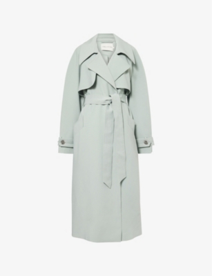 CAMILLA AND MARC: Moriallas Relaxed Woven Trench Coat