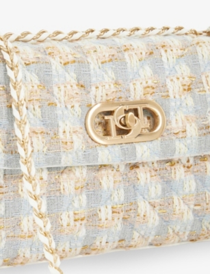 DUNE: Regent Small Boucle Shoulder Bag