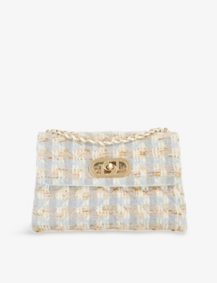 DUNE: Regent Small Boucle Shoulder Bag