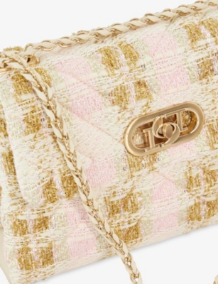 DUNE: Regent Small Boucle Shoulder Bag