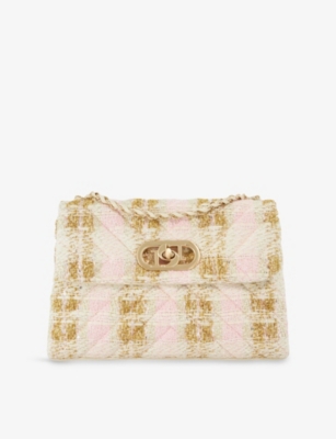DUNE: Regent Small Boucle Shoulder Bag