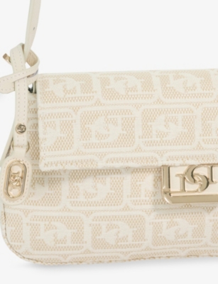 DUNE: Highgate Baguette Woven Shoulder Bag