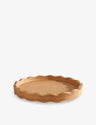 SOHO HOME: Pangbourne Rattan Tray 55cm