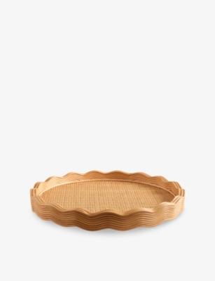 SOHO HOME: Pangbourne Rattan Tray 55cm