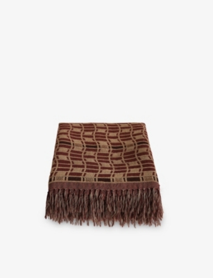 SOHO HOME: Erin Silk and Wool Throw 130cm x 170cm