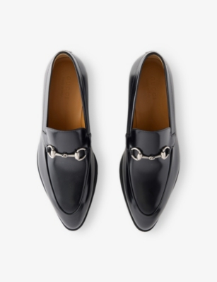 GUCCI: Horsebit Leather Loafers