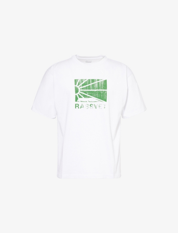 Logo-Print Short-Sleeve Cotton-Jersey T-Shirt
