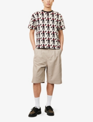 RASSVET: Devil Short-Sleeve Jacquard-Knit T-Shirt