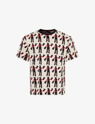 RASSVET: Devil Short-Sleeve Jacquard-Knit T-Shirt
