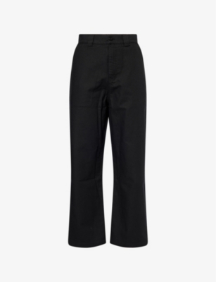 RASSVET: Straight-Leg Relaxed-Fit Cotton Chino Trousers
