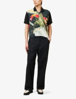 RASSVET: La Melancolia Short-Sleeve Woven Shirt