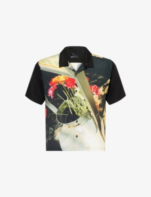 RASSVET: La Melancolia Short-Sleeve Woven Shirt
