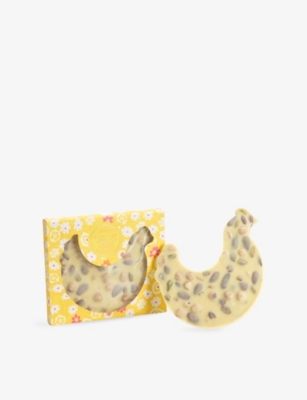 VENCHI: Brutto & Buono White Chocolate Hen with Salted Nuts 160g