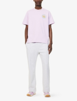 CASABLANCA: The Four Elements Crew-Neck Relaxed-Fit Cotton-Jersey T-Shirt