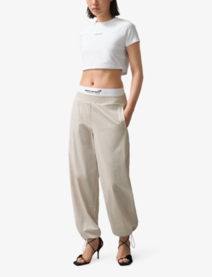 REISS: Colette McLaren F1 Team Boxer-Waist Stretch-Woven Trousers