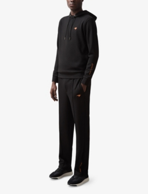 Reiss x McLaren Apex Logo-Print Stretch-Woven Hoody