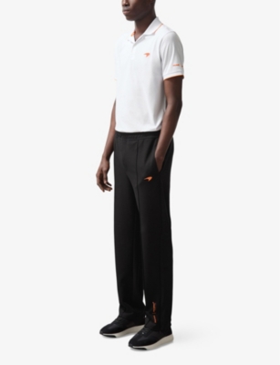 REISS: Reiss x McLaren Crypto Logo-Embroidered Cotton Polo Shirt