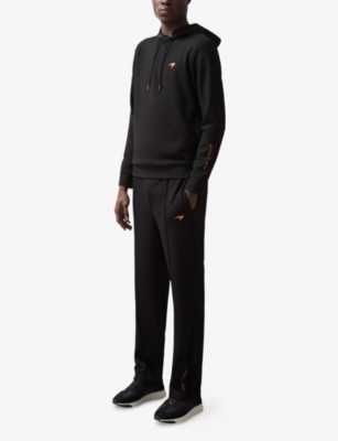 Reiss x McLaren Borough Logo-Print Stretch-Woven Jogging Bottoms