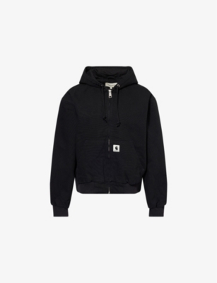 CARHARTT WIP: Active Hooded Cotton-Canvas Jacket