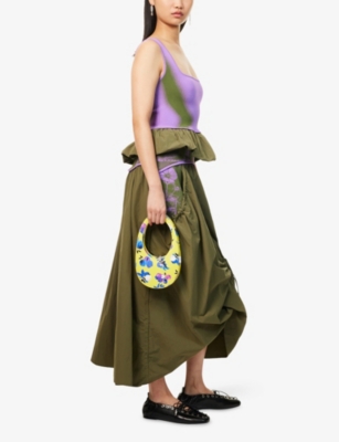 PH5: Peony Media Woven Midi Skirt