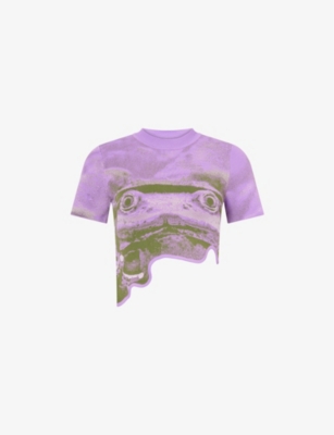 PH5: Acacia Frog Cropped Knitted Top