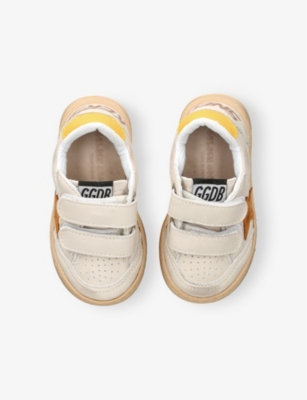 GOLDEN GOOSE: Kids' Ballstar Leather Low-Top Trainers