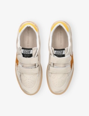 GOLDEN GOOSE: Kids' Ball Star Low-Top Leather Trainers