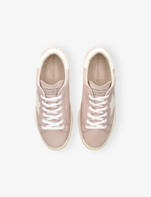 GOLDEN GOOSE: Kids' May Leather Low-Top Trainers