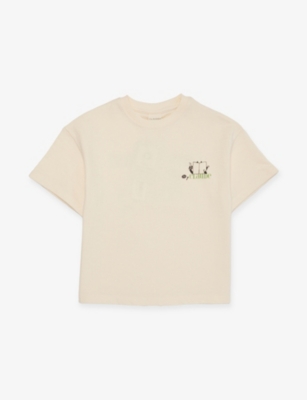 CLAUDE & CO: Zebedee Short-Sleeve Cotton T-Shirt 6 Months - 6 Years