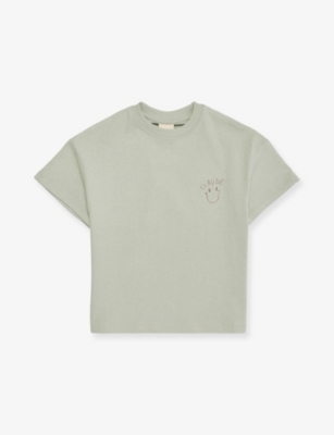 CLAUDE & CO: Tobi Relaxed-Fit Cotton-Jersey T-Shirt 6 Months-6 Years