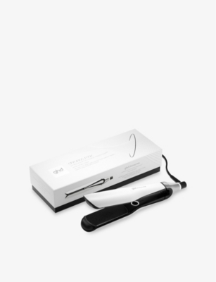 Ghd Chronos Max Wide Plate Hair Straightener White In White