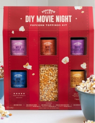 POPCORN SHED: DIY Movie Night Popcorn Toppings Kit 704g