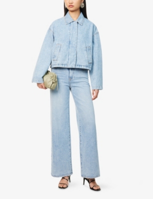 SIMKHAI: Regular-Fit Everli Denim Jacket