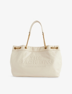 MARC JACOBS: The Chain Sack Leather Shoulder Bag