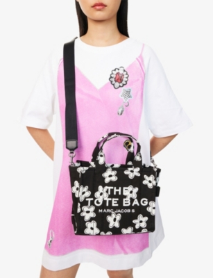 MARC JACOBS: The Daisy Canvas Small Tote Bag