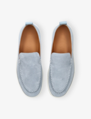 LANVIN: Cruiser Suede Moccasins