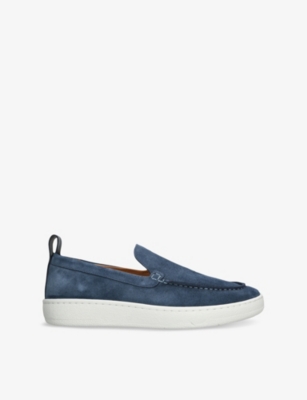 LANVIN: Cruiser Suede Moccasins