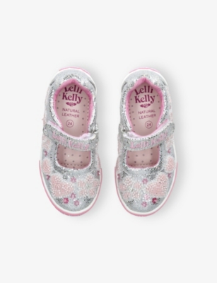 LELLI KELLY CRESSIDA GLITTER CANVAS SHOE 