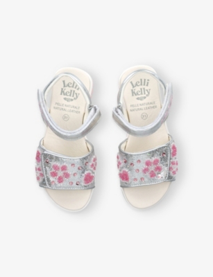 LELLI KELLY: Kids' Cressida Embroidered Sandals