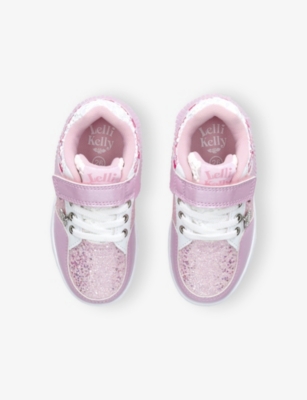 Lelli Kelly Heart-charm Sneakers In Pink