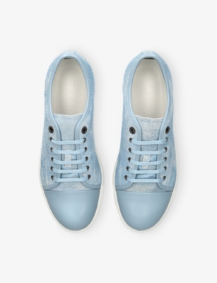 LANVIN: DBB1 Suede Low-Top Trainers