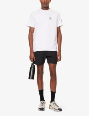THRUDARK: Force Motion logo-print stretch-woven shorts