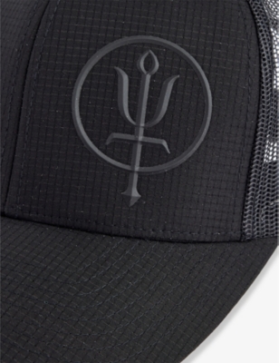 THRUDARK: Obsidian Woven Trucker Cap