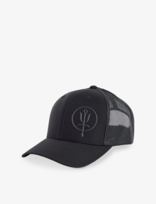 THRUDARK: Obsidian Woven Trucker Cap