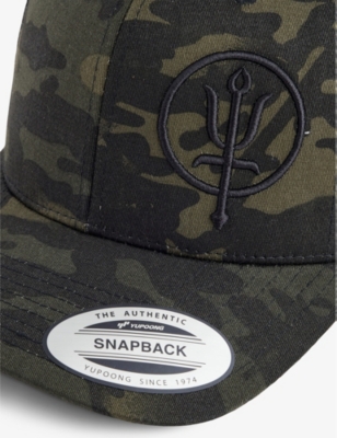 THRUDARK: Obsidian Woven Trucker Cap