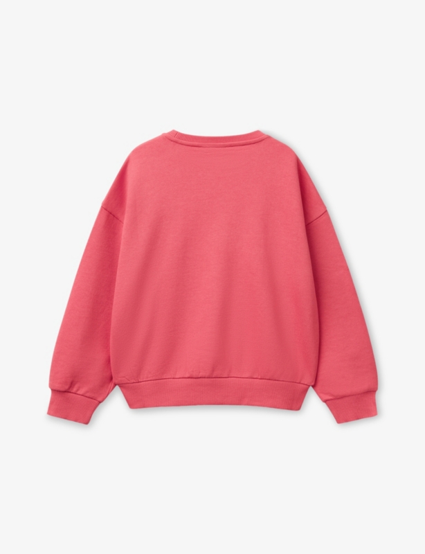 Sequin-Embellished Crewneck Cotton-Jersey Sweatshirt 6-14 Years