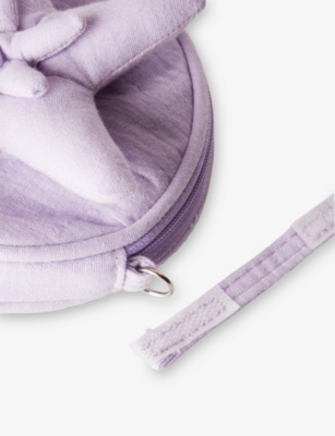 BENETTON: Kids' Star-Embellished Woven Cross-Body Bag