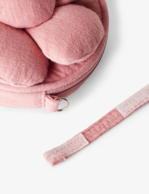 BENETTON: Kids' Star-Embellished Woven Cross-Body Bag