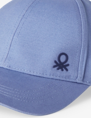BENETTON: Logo-Embroidered Cotton Baseball Cap 6-14 Years