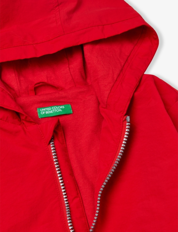 Logo-Embroidered Hooded Woven Jacket 18 Months - 6 Years